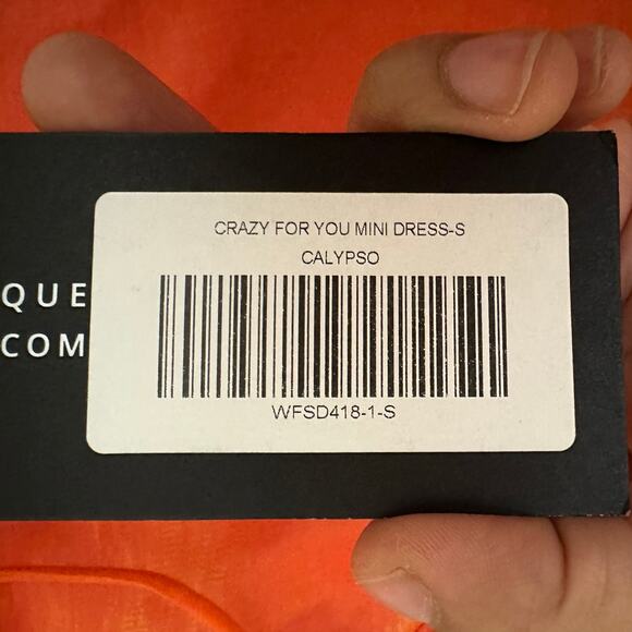 White Fox Boutique Orange Mini Dress - Picture 10 of 16